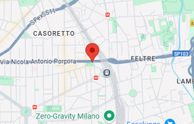 Posizione Orofacile Milano (piazza Gobetti)