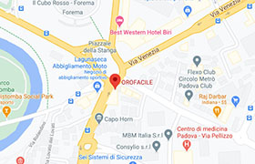 Posizione Orofacile Padova (via Ariosto)