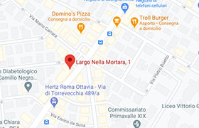 Posizione Orofacile Roma (via Torrevecchia)