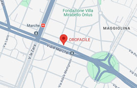 Posizione Orofacile Milano (viale Marche)