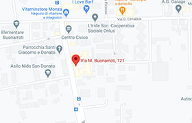 Posizione Orofacile Monza (via Buonarroti)