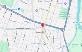 Posizione Orofacile Torino (piazza Bengasi)
