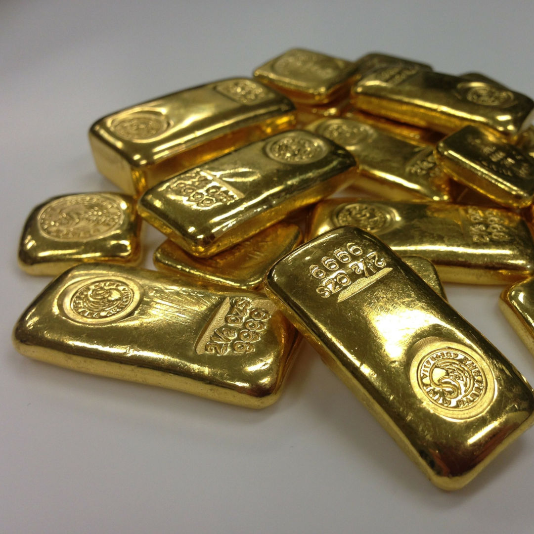 Lingotto di fusione in oro