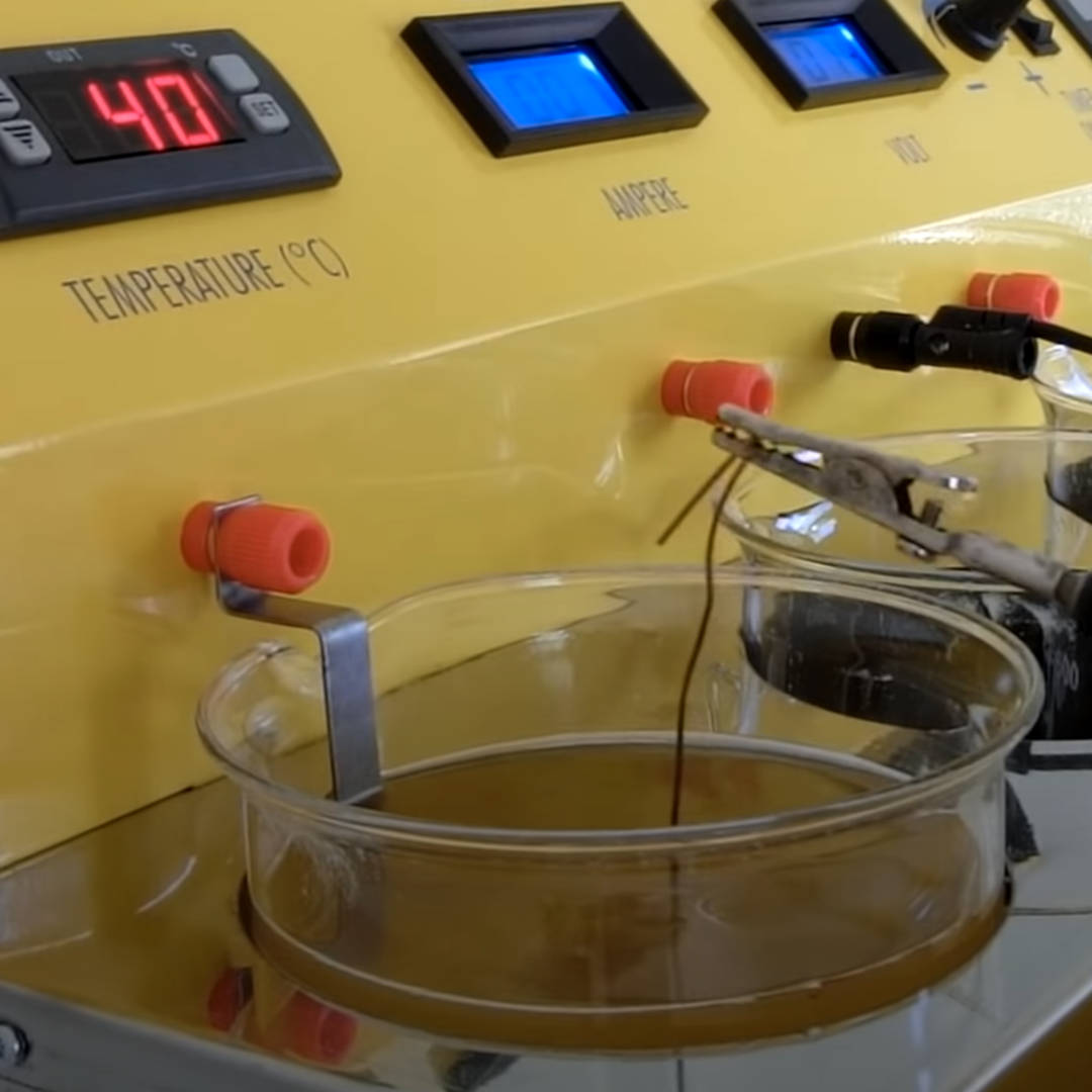 La rodiatura tramite elettrolisi